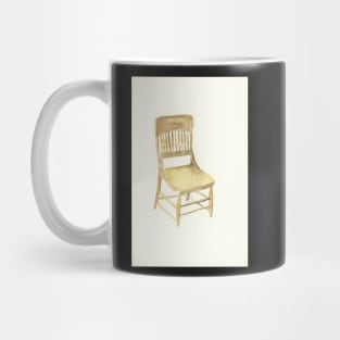 Spindle Back Chair Watercolor Mug